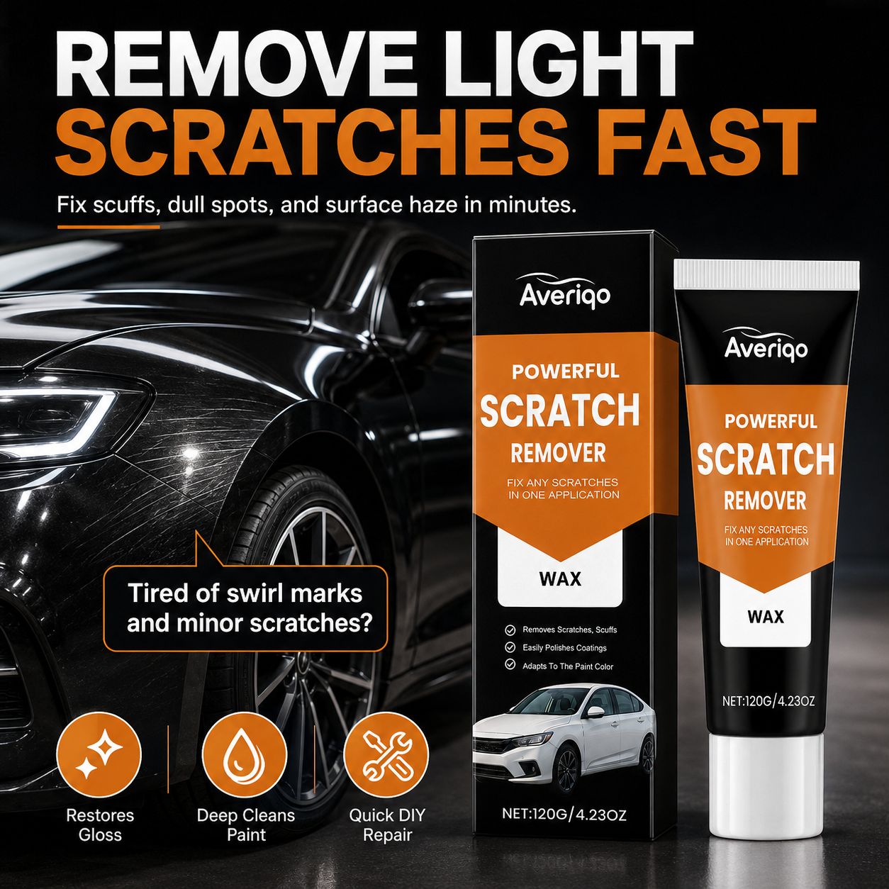 Easily Fix Any Scratches, Swirls & Other Marks!