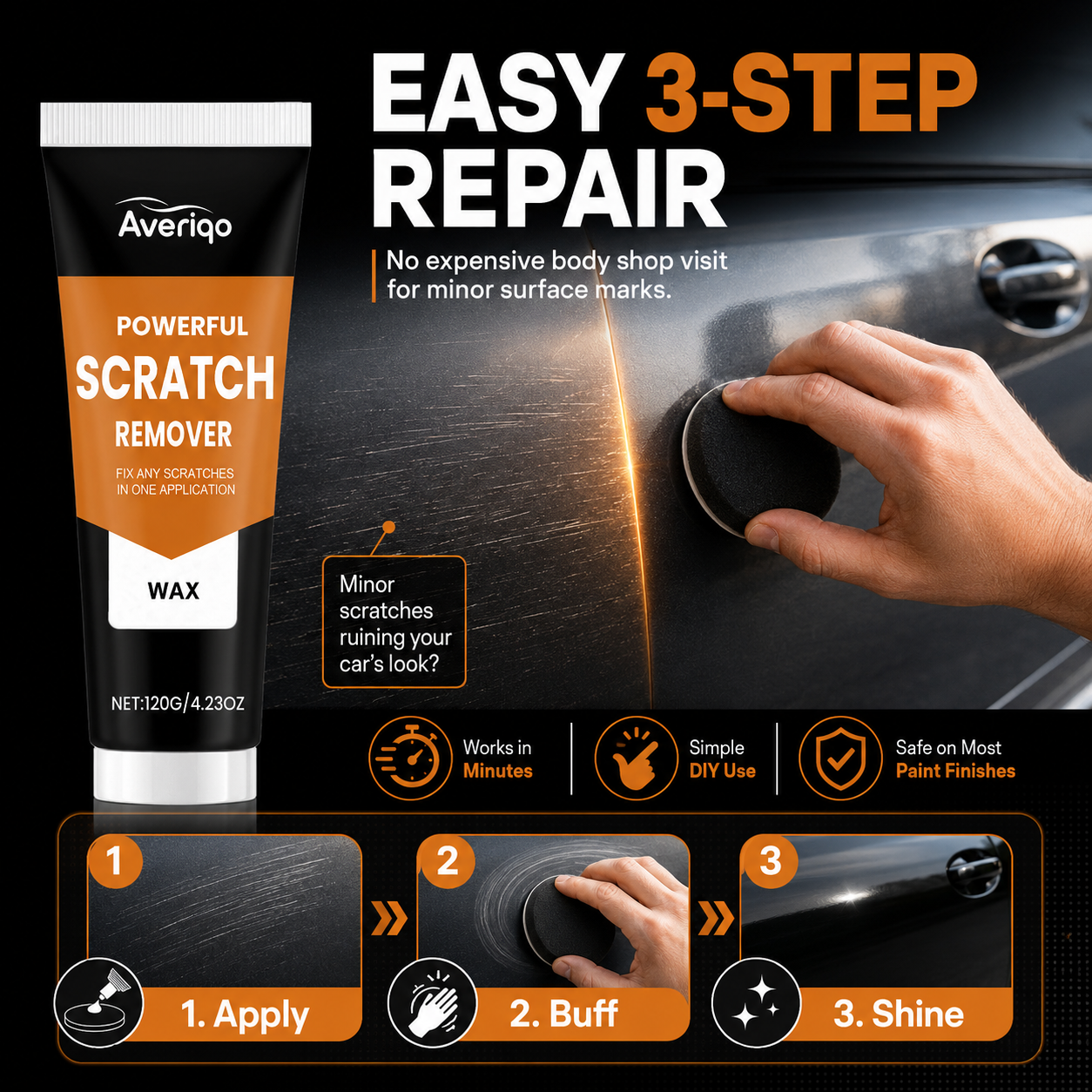 Easily Fix Any Scratches, Swirls & Other Marks!